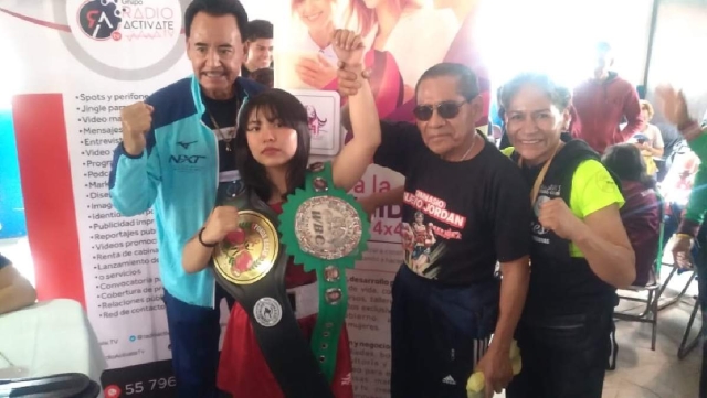 Crisabella Versañez, campeona nacional de boxeo