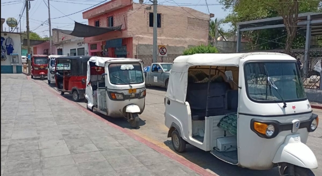 El gobierno de Coatetelco pretende regularizar todos los mototaxis que circulan en el municipio.