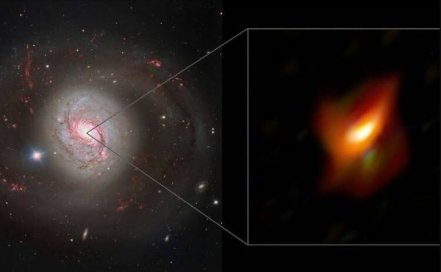 Sistema MATISSE revela los secretos de un núcleo galáctico activo