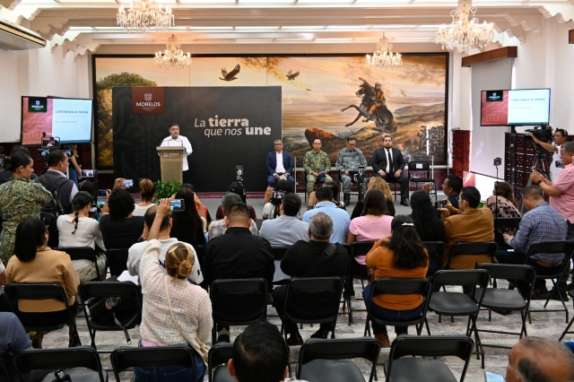 Aseguran integrantes de la Mesa de Coordinación para la Construcción de Paz y Seguridad a José Antonio 'N', alias 'La Vara'