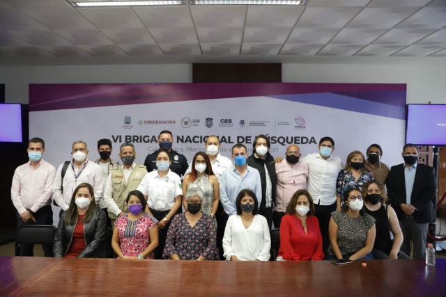 Participará Gobierno de Morelos con red de enlaces nacionales para búsqueda, localización e identificación de personas desaparecidas