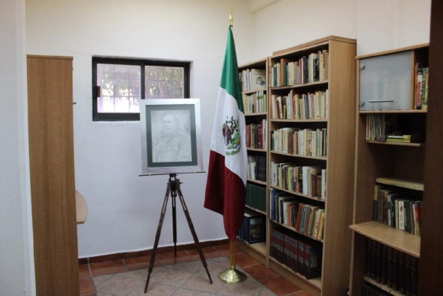 La colección personal de libros históricos e inéditos del General Francisco L. Urquizo se puede consultar en la sala nueva sala de colección, en la biblioteca de Jojutla.