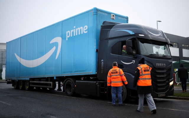 Trabajadores de Amazon en Reino Unido se van a huelga
