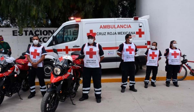 Envía Cruz Roja Morelos médicos voluntarios