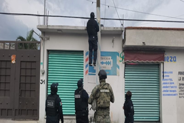 Aseguran integrantes de la Mesa de Paz y Seguridad 93 'cámaras parásitas' al servicio de grupos delictivos