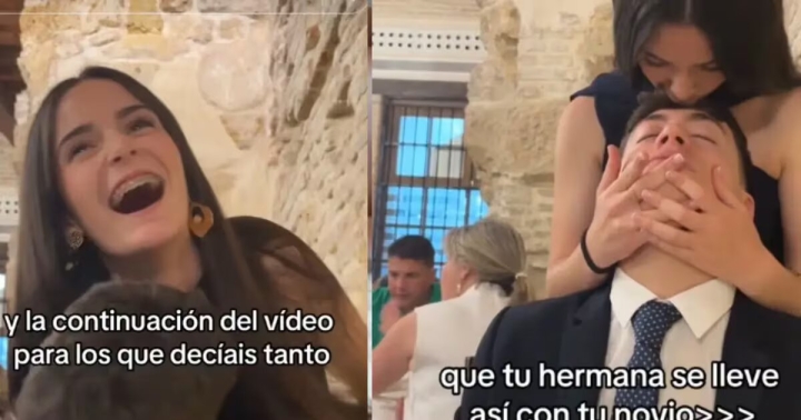 &#039;Toro, toro, toro&#039;: Tiktoker causa revuelo con video de novio y hermana