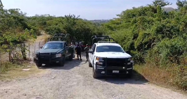 El cadáver fue encontrado en una zona despoblada.