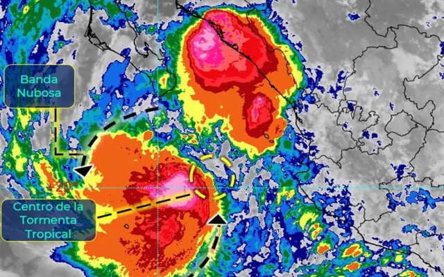 Tormenta tropical &#039;Madeline&#039;: Esta es su trayectoria y los estados que afectará