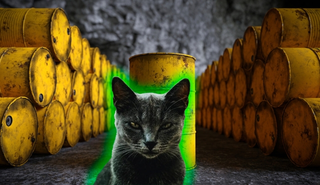 Alerta en Fukuyama por gato que cayó en tanque de químicos peligrosos
