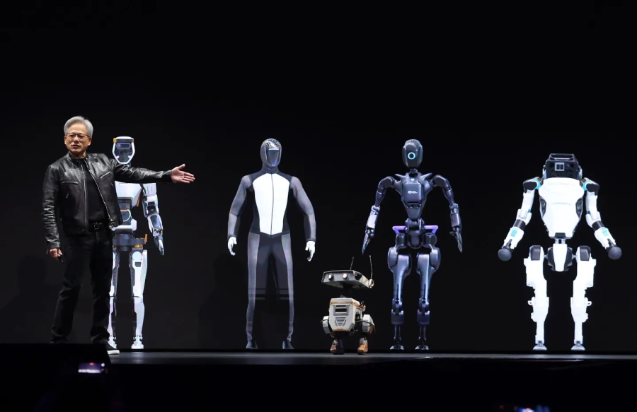 Inteligencia artificial se vuelve física; Nvidia pronostica robots en todos lados
