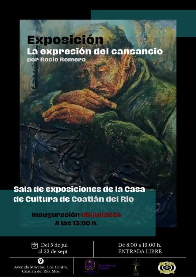 Anuncian exposición pictórica en Coatlán del Río