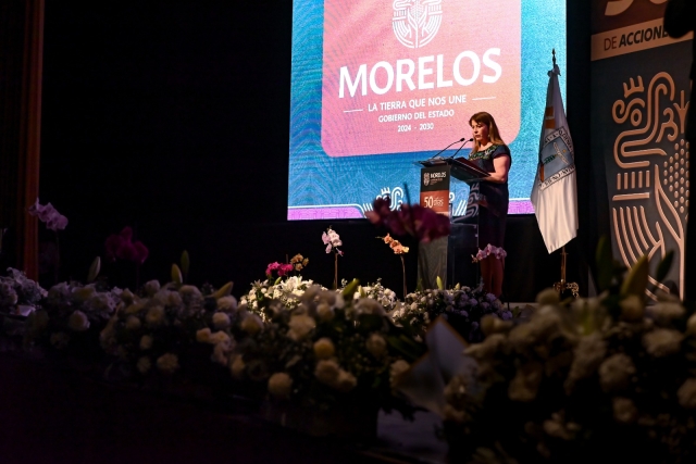 Presenta Margarita González Saravia informe de 50 días de acciones con el pueblo de Morelos