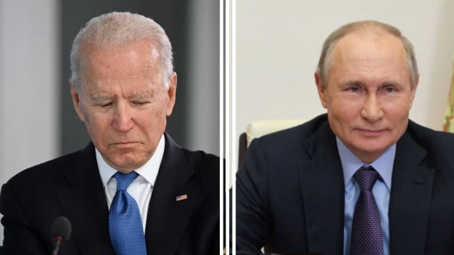 Joe Biden se reúne con Vladímir Putin.