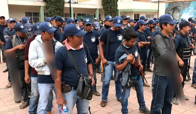 Policía comunitaria ayuda a combatir robos en Totolapan