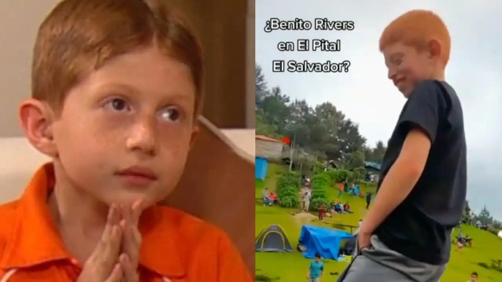 Captan a niño idéntico a  ‘Benito Rivers’; video se vuelve viral