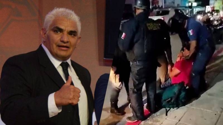 Detienen al luchador Shocker en Chiapas por alterar el orden público en la calle