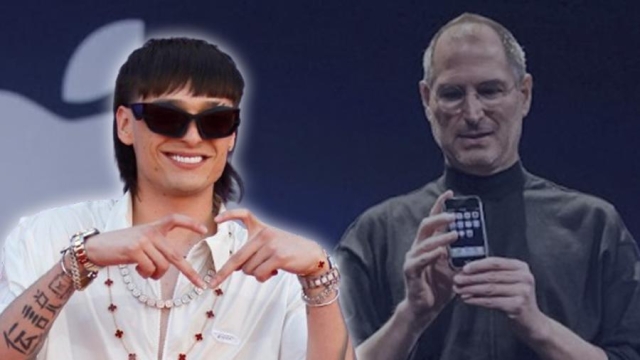 Peso Pluma pide ayuda a Steve Jobs sin saber que falleció; desata risas en redes