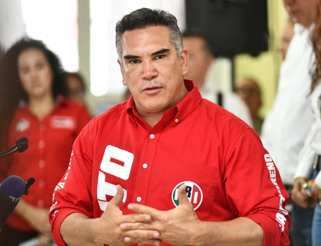 ‘No nos afecta en nada’, dice Alito Moreno por renuncia de Alejandra del Moral