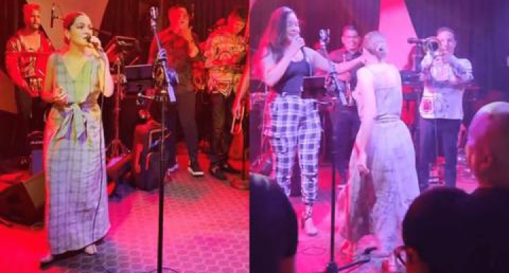 Dúo inesperado: Natalia Lafourcade sorprende a cantante local en Houston