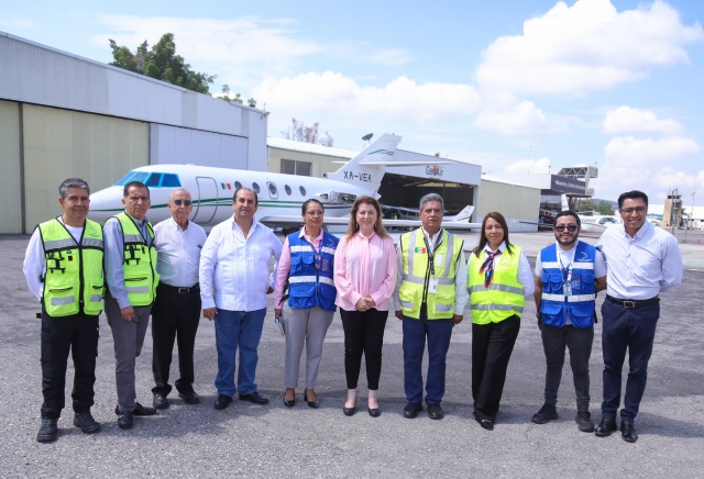 Activación del aeropuerto fortalecerá el desarrollo económico en Morelos: Margarita González Saravia