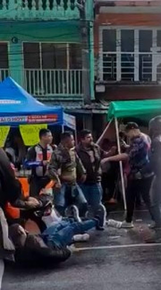 Los llamados “bikers” protagonizaron una nueva riña en Tres Marías.