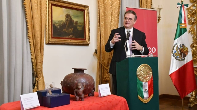 Italia regresa piezas arqueológicas México.