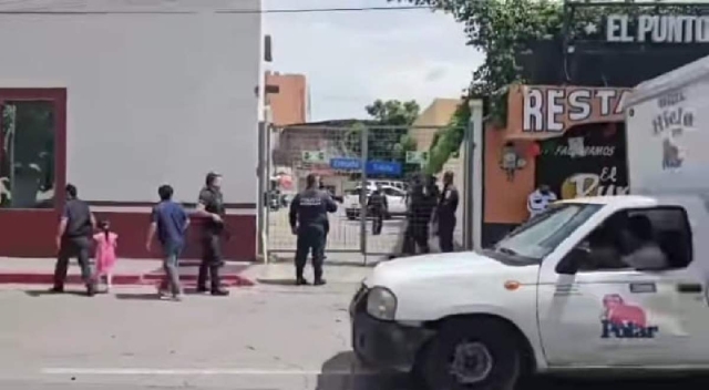 Los hechos ocurrieron la mañana de ayer en la calle Batalla, en la cabecera municipal de Cuautla.