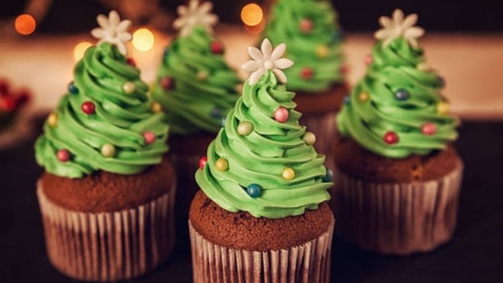 Muffins navideños, aquí unas ideas para prepararlos y decorarlos en esta época