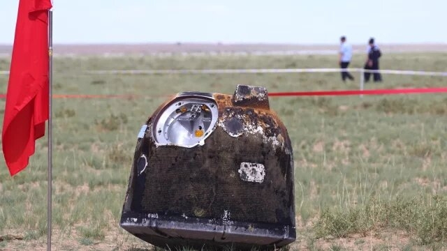 Sonda china Chang’e 6 regresa a la Tierra con muestras del lado oculto lunar