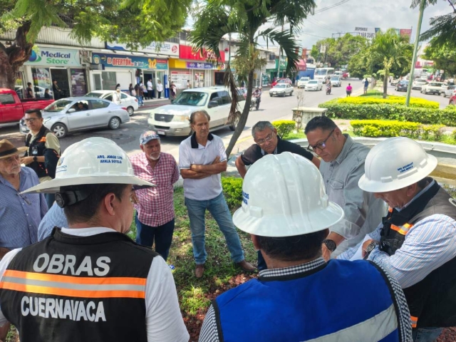 Arranca construcción de andador vial en la avenida Plan de Ayala