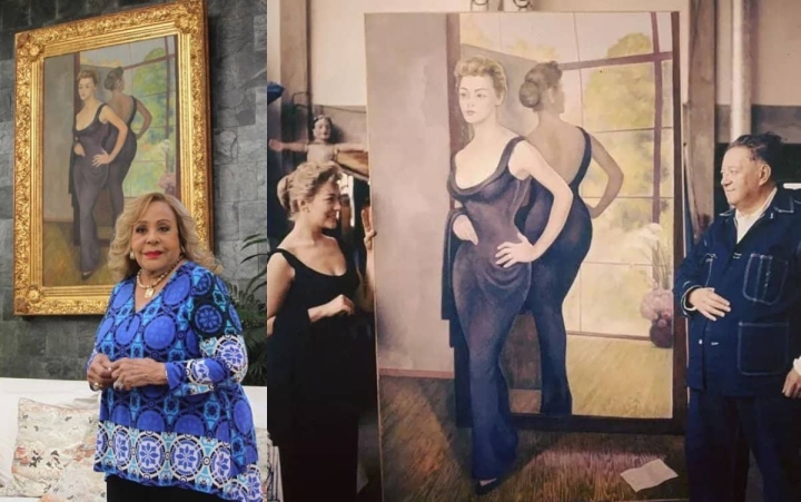 Silvia Pinal ya decidió quién heredará el retrato que le pintó Diego Rivera