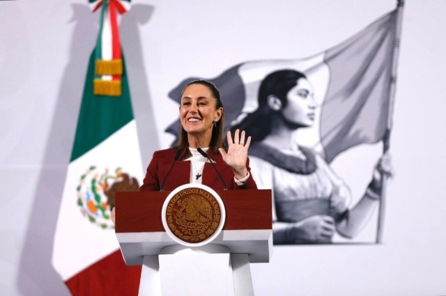 Sheinbaum celebra nombramiento de Bertha Alcalde como fiscal de la CDMX