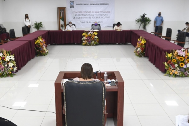 Katia Herrera informó a diputados de la LIV Legislatura acciones realizadas en la Sedagro.