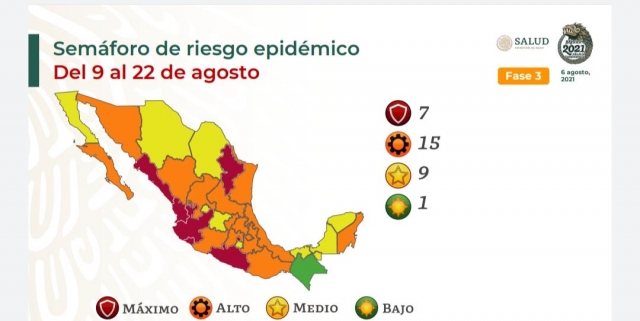 Morelos permanece en semáforo amarillo