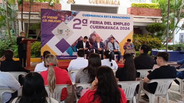 Llevan a cabo &#039;Segunda Feria del Empleo Cuernavaca 2024&#039;