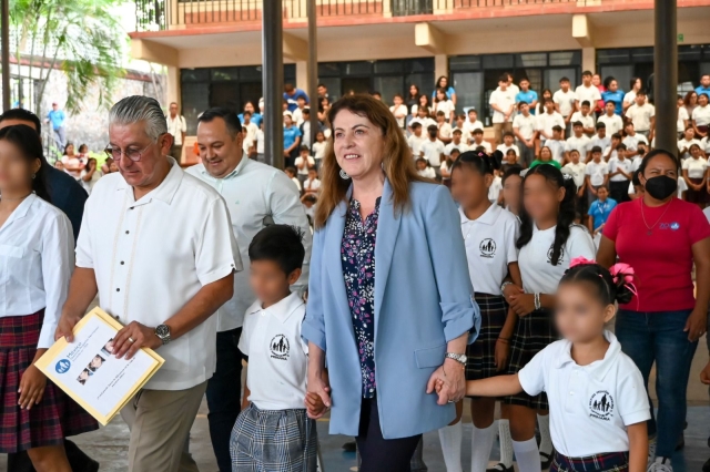 Vamos a estar recorriendo el estado y trabajando en bien de los morelenses: gobernadora Margarita González