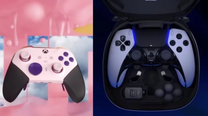 Xbox y PlayStation revelan sus controles de lujo