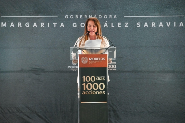 Impulsa Margarita González Saravia diálogo, unidad y honestidad como pilares de bienestar para el pueblo de Morelos