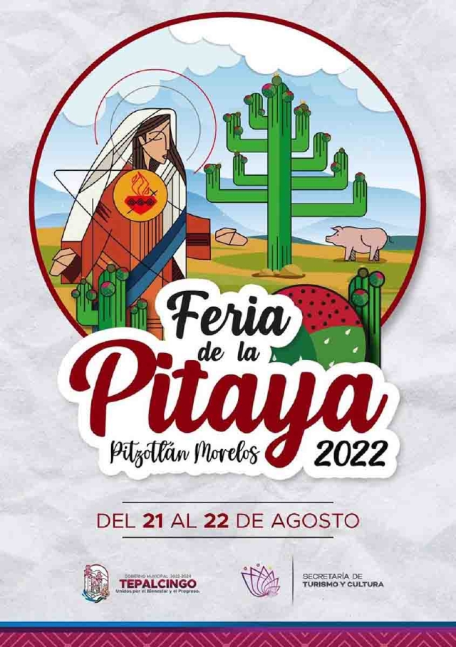 Todo listo para la Feria de la Pitaya en Tepalcingo