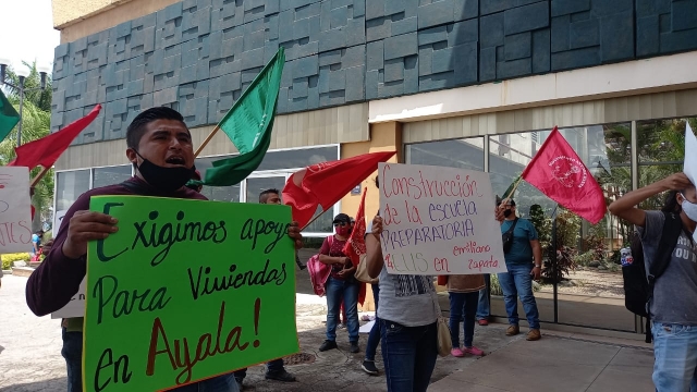 Demandan audiencia integrantes de Antorcha Campesina