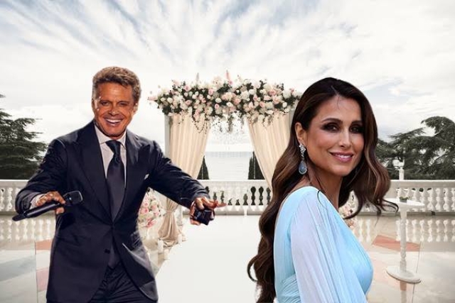 Luis Miguel oculta anillo y desata rumores de boda