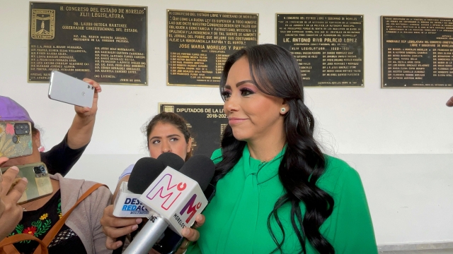 Sandra Anaya reafirma su aspiración para competir por la gubernatura de Morelos