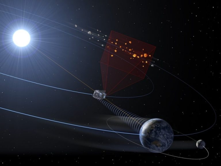 Misión NEOMIR cazará asteroides peligrosos escondidos por el Sol