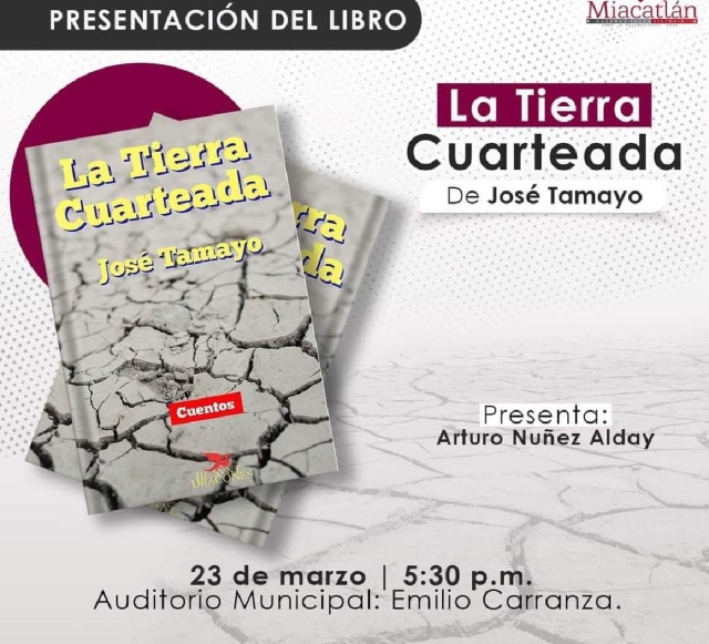 Presentará José Tamayo libro de cuentos en Miacatlán