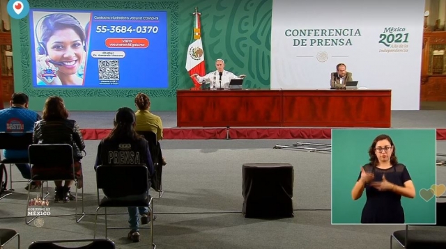 2,434,562 casos de covid-19 acumulados en México y 228,838 decesos