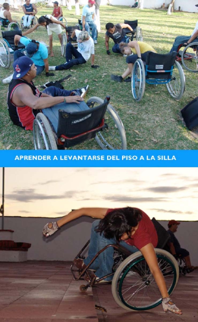 Personas en sillas de ruedas podrán aprender a valerse por sí mismas, en este segundo curso, que está dirigido a personas con discapacidad.