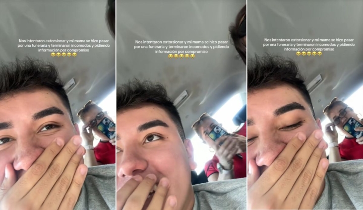 Mexicana se hace pasar por trabajadora de funeraria, frustra extorsión con ingenio y humor