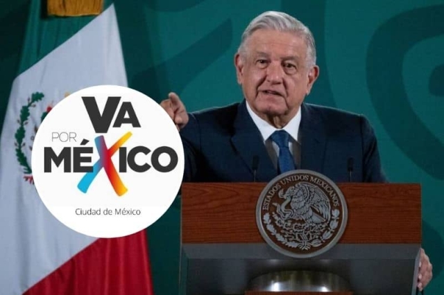 AMLO responde a Va por México.