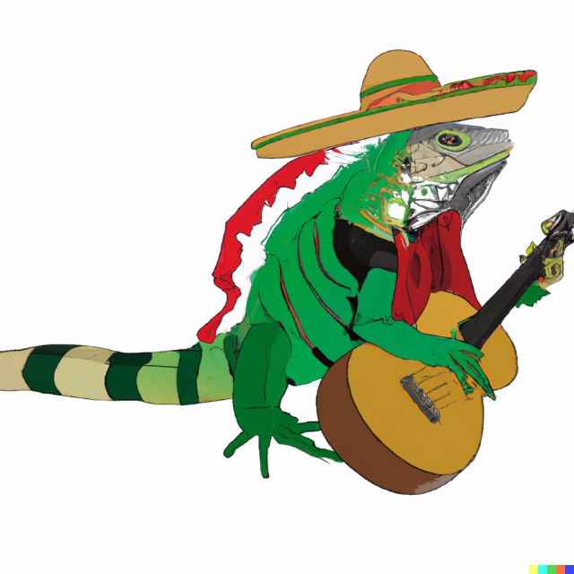 ¡La Iguana Verde se pone el traje patrio 24/7! 