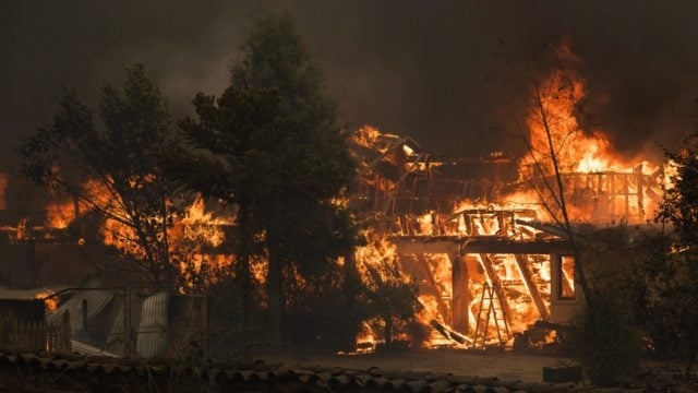 Chile se encuentra en alerta máxima a causa de fuertes incendios